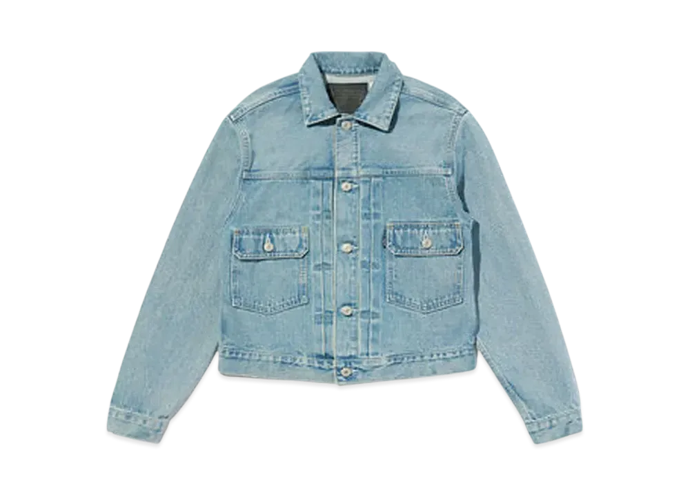 LEVI'S Blue Tab Type 2 Trucker Jacket Made in Japan "Medium Indigo"