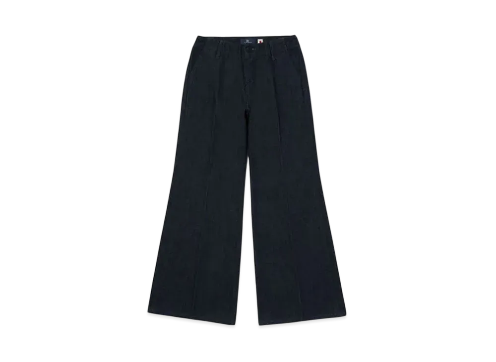 LEVI'S Blue Tab Stem Flare Trousers "Medium Indigo"