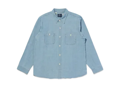 LEVI'S Blue Tab Chambray Work Shirt "Light Indigo"