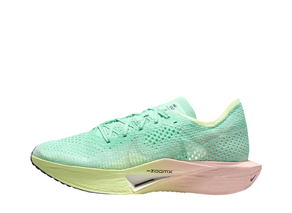 ナイキ ウィメンズ ヴェイパーフライ3 "ミントフォーム/サンセットティント/ベアリーボルト/セイル"