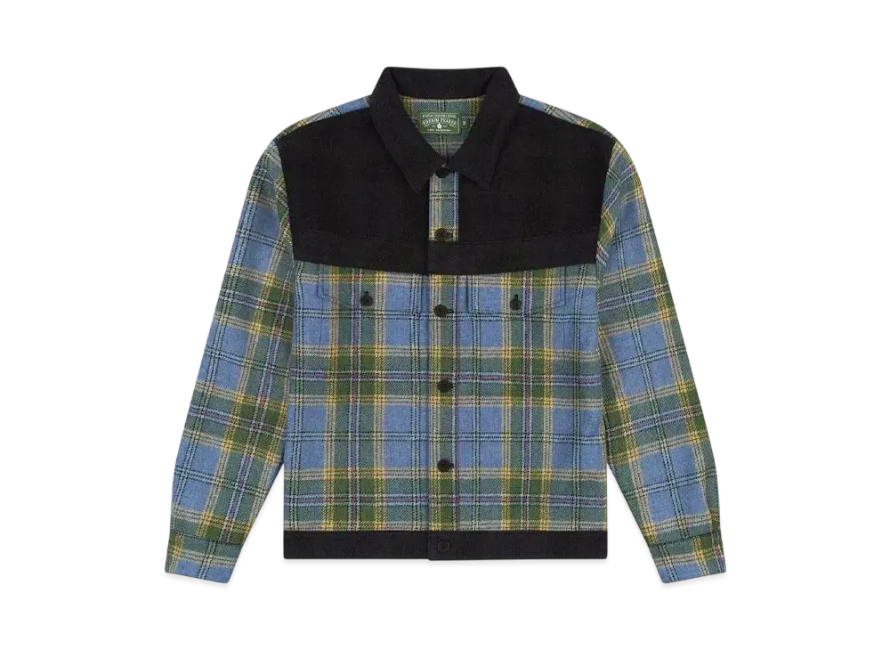 DENIM TEARS Double Tartan Shirt "Multi"