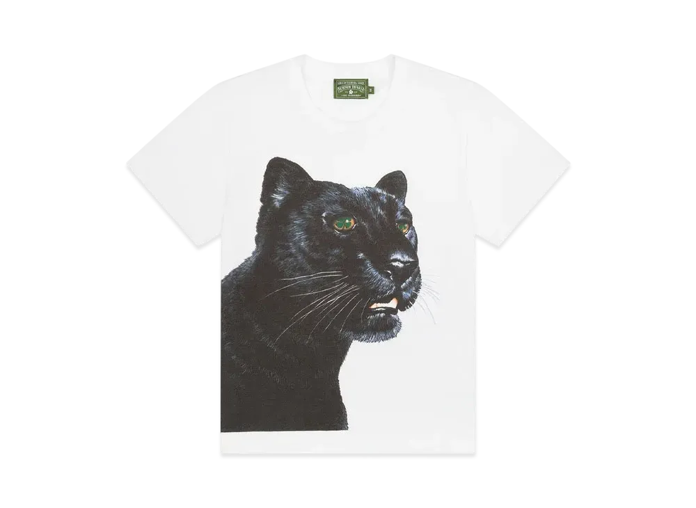 DENIM TEARS Green Eyed Panther Tee "White"