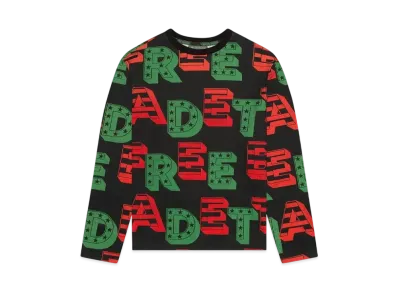 DENIM TEARS LS Free Bernadette Tee "Multi"