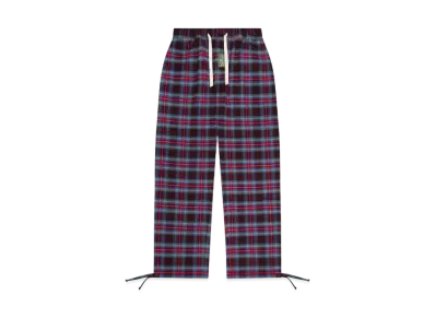 DENIM TEARS Tartan Pajama Pant "Red"