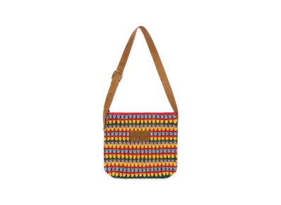 DENIM TEARS Aran Crochet Knit Bag "Multi"