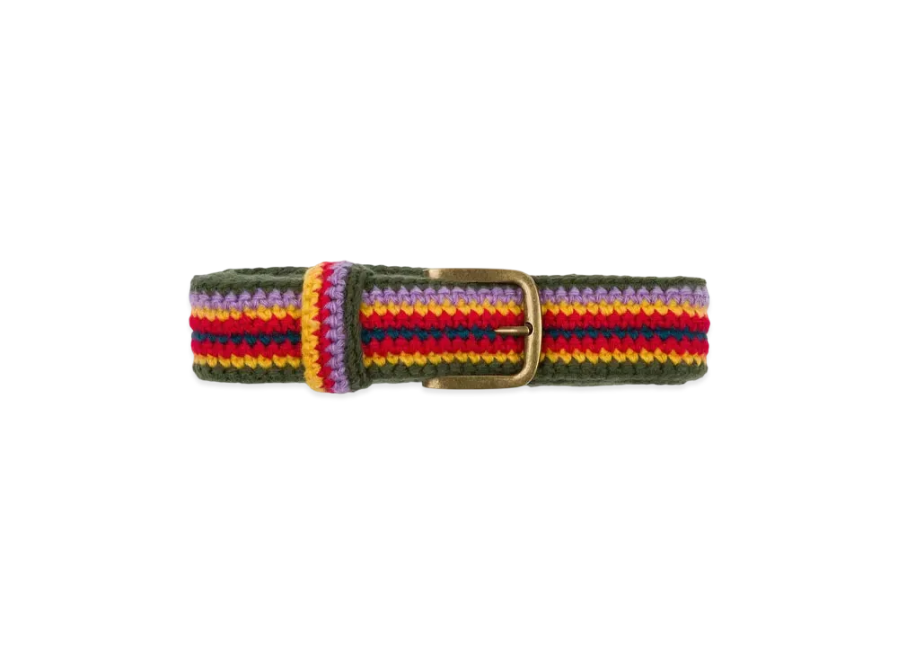 DENIM TEARS Aran Belt "Multi"