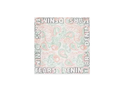 DENIM TEARS Paisley Silk Scarf "Multi"
