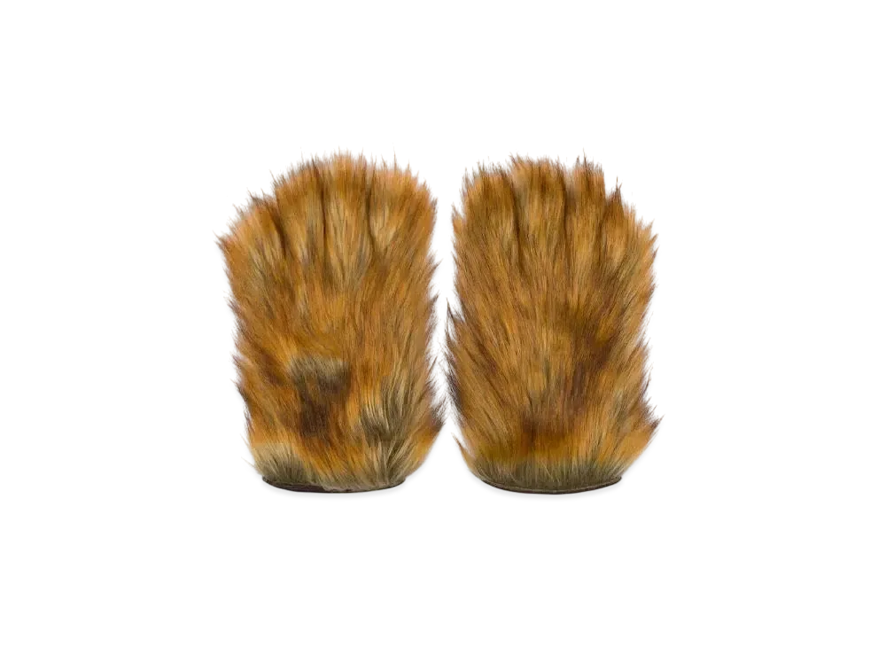 DENIM TEARS Up North Gloves "Brown"