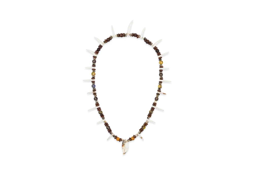 DENIM TEARS Homecoming Tusk Necklace "Multi"