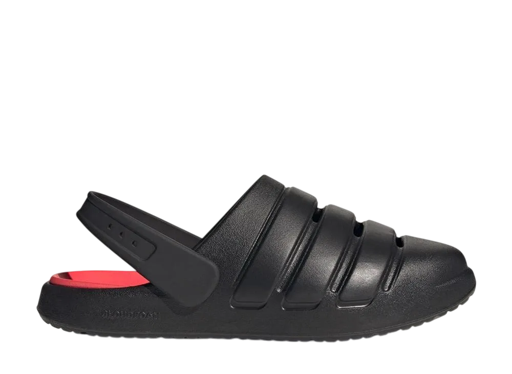 アディダス ゼンソリー クロッグ "コアブラック/コアブラック/セミルシッドレッド"