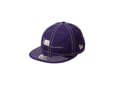 NEW ERA x MIYUKI ARIHARA RC 9Fifty Flat Visor i am Wool "Purple"