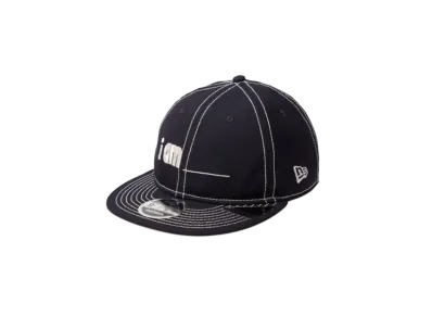 NEW ERA x MIYUKI ARIHARA RC 9Fifty Flat Visor i am Wool "Navy"