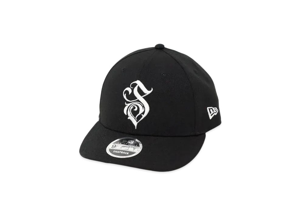 NEW ERA x SWITCHBLADE Ornate S Baseball Cap "Black"