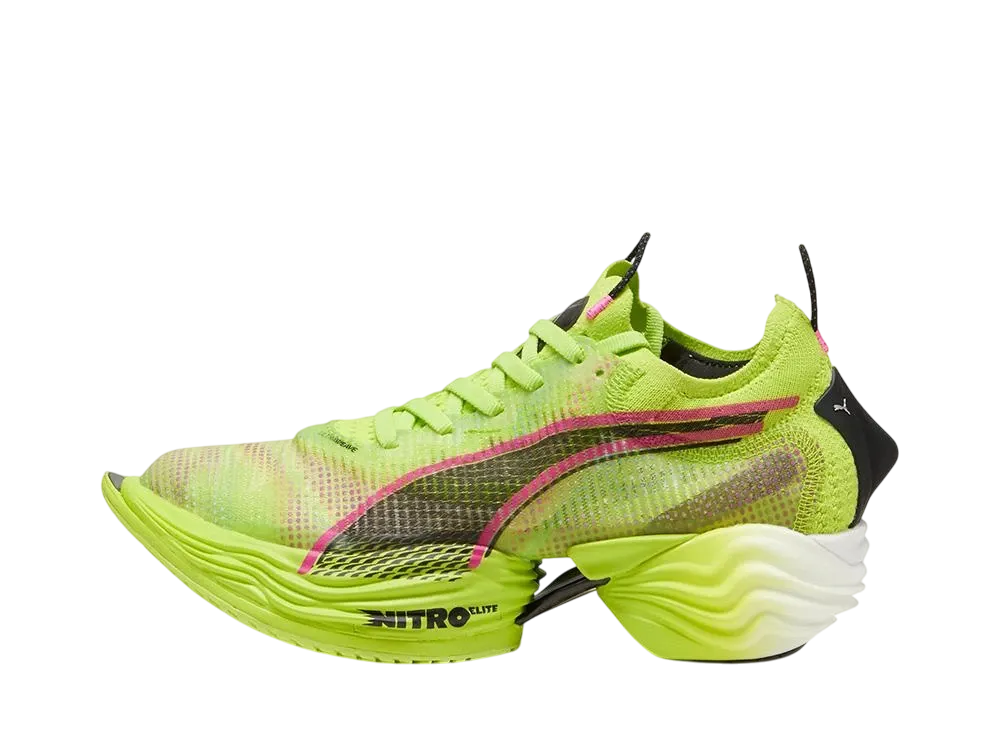 Puma Women's Fast-R Nitro Elite 2 "Lime Pow/Puma Black/Poison Pink"