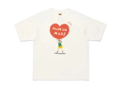 HUMAN MADE Keiko Sootome T-Shirt Side B "White" XX29TE009