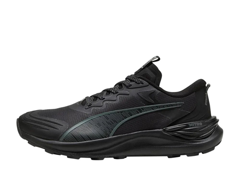 プーマ エレクトリファイ ニトロ "プーマブラック/ミネラルグレー"