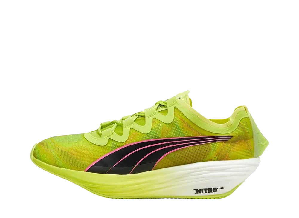 Puma Women's Fast-FWD Nitro Elite "Lime Pow/Puma Black/Poison Pink"