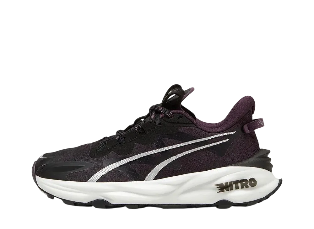 プーマ ウィメンズ ファストトラック ニトロ3 "プーマブラック/ミッドナイトプラム/プーマホワイト"