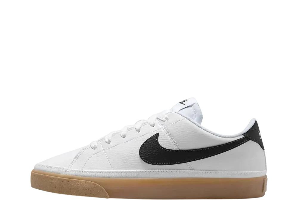 ナイキ ウィメンズ コートレガシー ネクストネイチャー "ホワイト/ガムイエロー/ボルト/アンスラサイト"