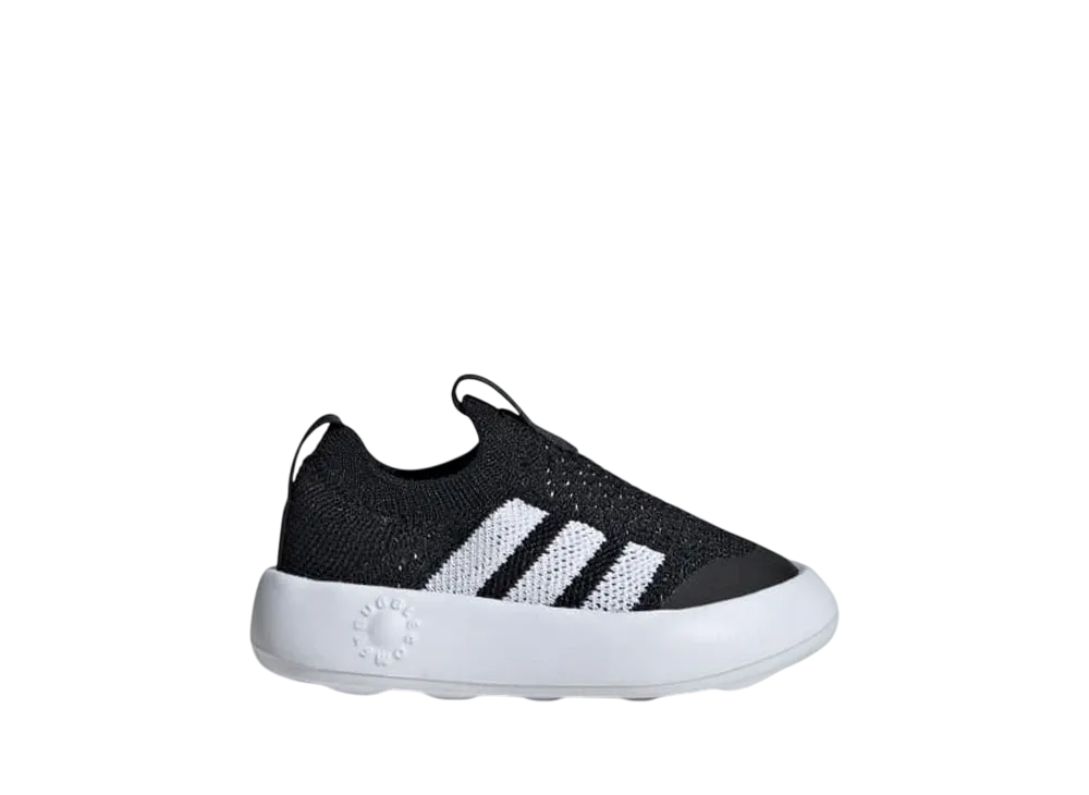 アディダス TD バブルコンフィー "コアブラック/クラウドホワイト" (キッズ)