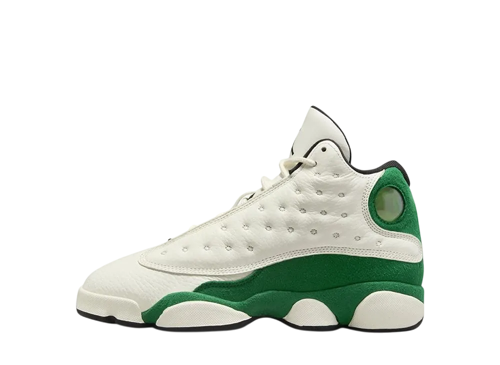 Nike GS Air Jordan 13 Retro "Sail/Pine Green"