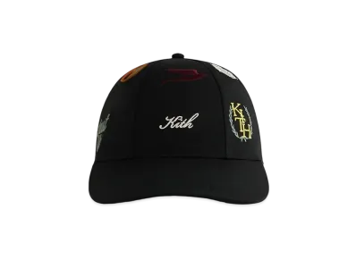 Kith Cotton Twill All-Over Patch Cricket Cap "Black"