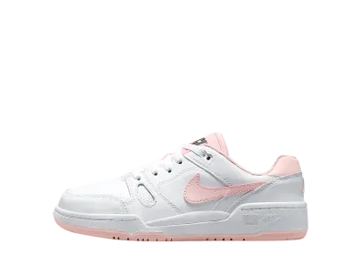 Nike GS Full Force Low "White/Bright Mango/Black/Echo Pink"