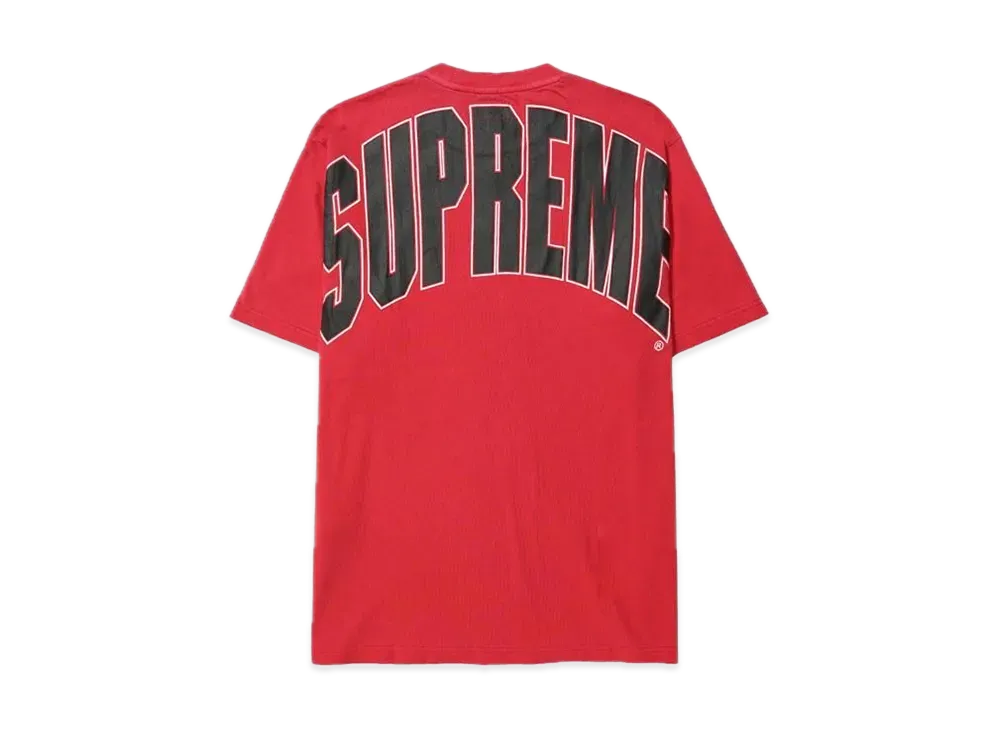 Supreme Cracked Back Arc S/S Top "Red"