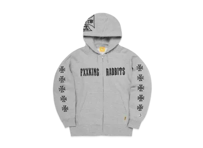 FR2 Sexy Rabbits Zip-Up Hoodie "Gray"