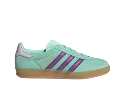 adidas Gazelle Indoor "Clear Mint/Active Purple/Ice Lavender"