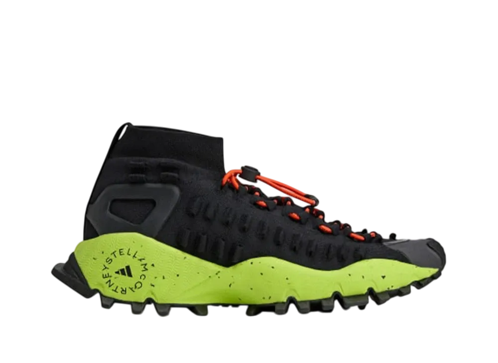 ステラマッカートニー × アディダス シーユーレイター2 "コアブラック/ソーラーグリーン/アクティブオレンジ"