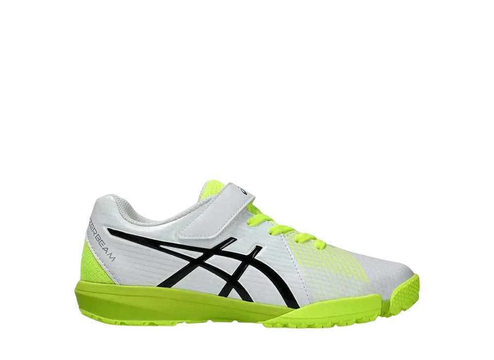 アシックス GS レーザービーム FJ-MG "ホワイト/ブラック" (キッズ)