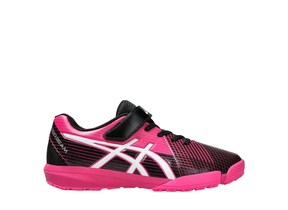 アシックス GS レーザービーム FJ-MG "ネオンピンク/ホワイト" (キッズ)