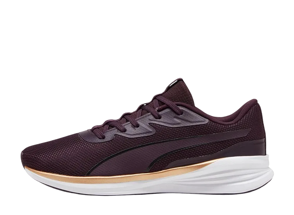 プーマ ナイトランナー V3 "プラム/ゴールド"