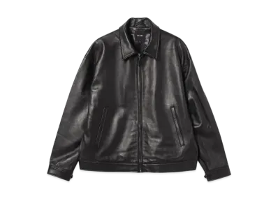 BEAMS Leather Zip Blouson "Balck"