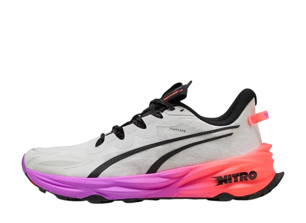 Puma Fast-Trac Nitro 3 "Feather Gray/Glowing Red/Pure Magenta"