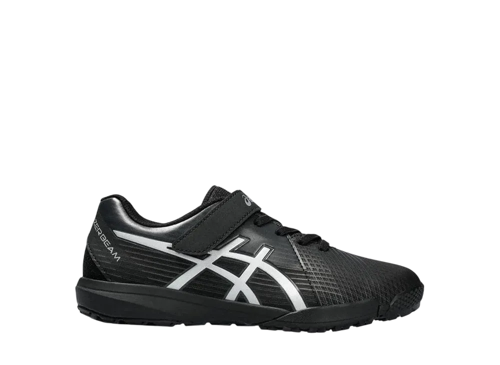 アシックス GS レーザービーム FI-MG "ブラック/シルバー" (キッズ)