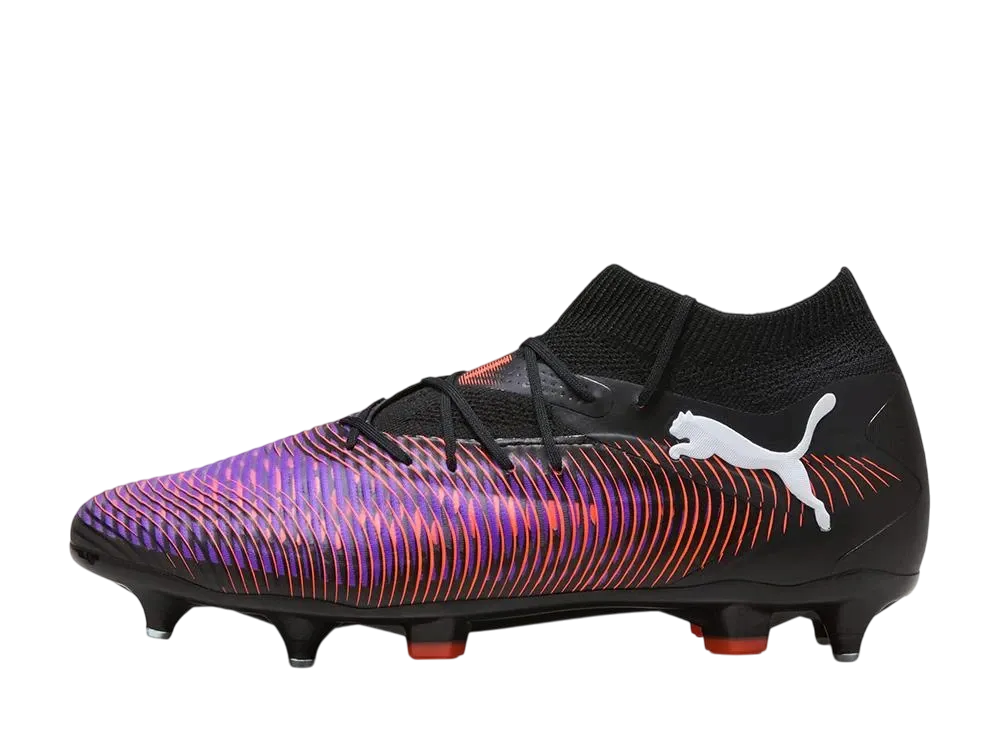 プーマ フューチャー8 プロ MxSG "プーマブラック/プーマホワイト/グローイングレッド"