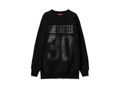 Hide and Seek No 30 Sweat Shirt "BLACK/BLACK"