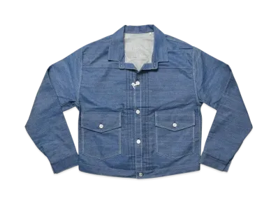 LEVI'S Vintage Clothing 1879 Pleats Blouse Organic "Rigid"