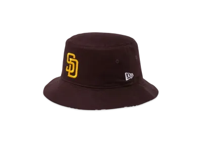 NEW ERA Bucket 01 MLB Reversible Hat San Diego Padres "Burntwood"