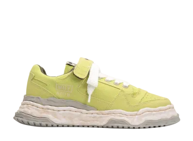 Maison MIHARA YASUHIRO KEITH OG Sole Garment Dyed Canvas Low-top Sneaker "Green"