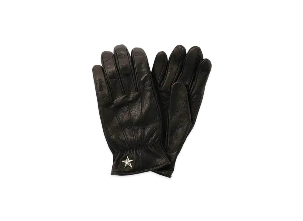 Schott One Star Summer Gloves "Black"