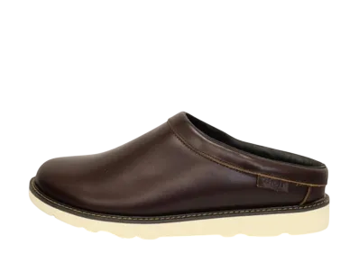 Schott Leather Clog "Brown"