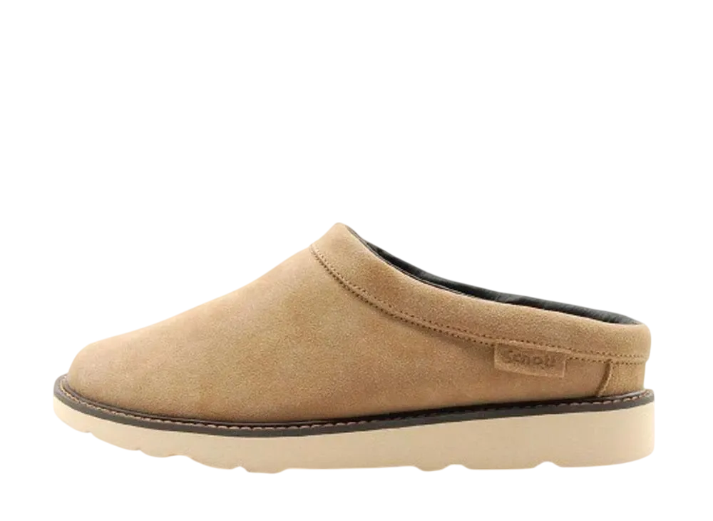 Schott Leather Clog "Beige"