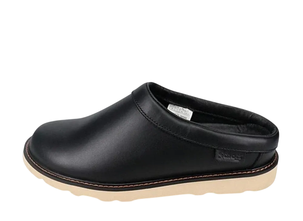 Schott Leather Clog "Black"