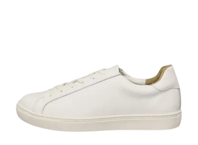 Schott Lace Up Sneaker "White"