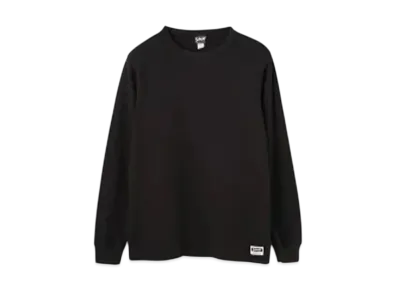 Schott Honeycomb Crewneck T-shirt "Black"