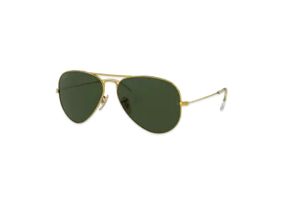 Ray-Ban Sunglasses Top Gun Maverick Aviator Large Metal "Green"