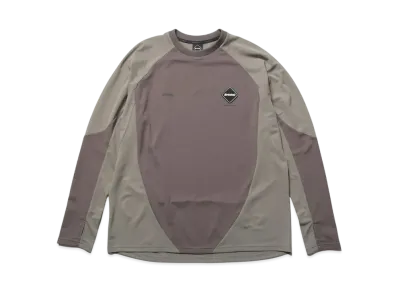 F.C.Real Bristol Stream Line L/S Top "Light Brown"